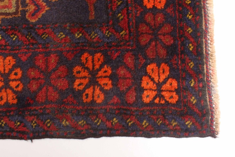 Vintage Hand-Knotted Area Rug 3'3" x 5'7" Traditional Wool Carpet gallery