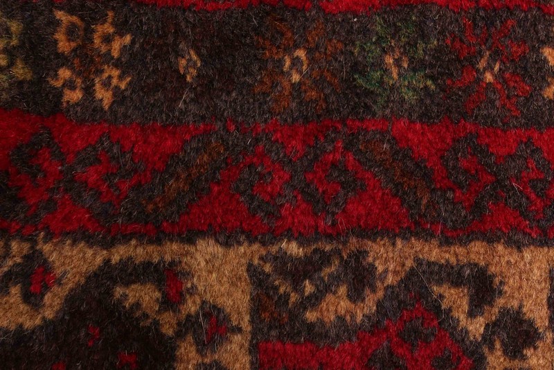 Vintage Hand-Knotted Area Rug 2'11" x 4'8" Traditional Oriental Wool Carpet gallery