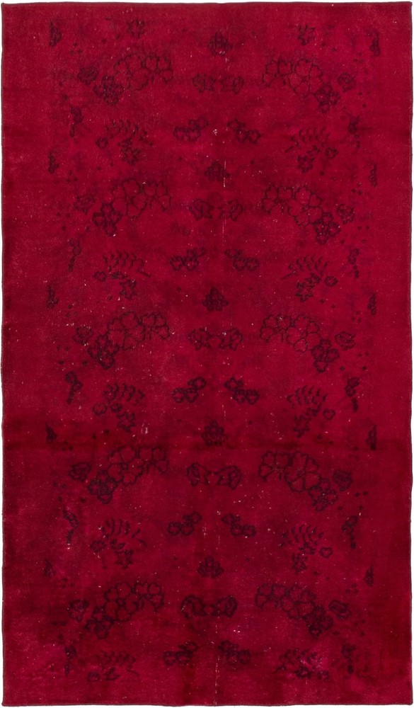 Vintage Traditional Hand-Knotted Area Rug 3'9" x 6'6" Oriental Wool Carpet