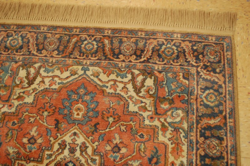 MINT AUTHENTIC AMERICAN KARASTAN ANTIQUE SERAPI PATTERN#744 RUG CARPET 4'3" X 6' gallery