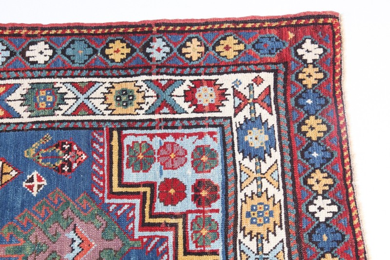 Authentic Caucasian Shirvan‑Baku Rug – Tribal Geometric Design, Natural Dye, gallery