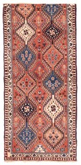 2’0″ x 4’4″ Vintage Hand-knotted Runner Rug Traditional Oriental Wool Carpet