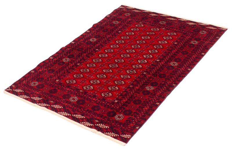 Traditional Vintage Hand-Knotted Carpet 4'1" x 5'11" Wool Area Rug gallery