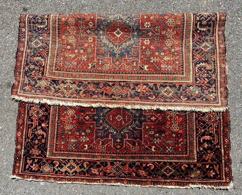 Antique Karaja Hand Made Exquisite Rug 6' 1/4" x 4' 3/4" Early 1900's gallery