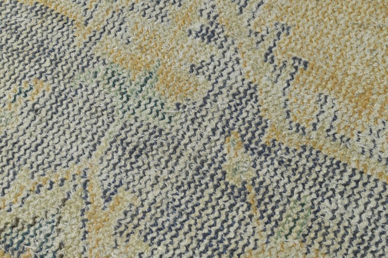 Vintage Turkish Runner Rug 2x11ft Wool Anatolian Handmade Hallway Oushak YELLOW gallery