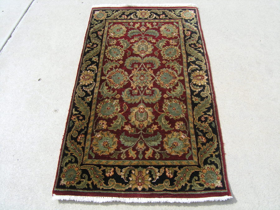 Mint Vintage Lovely Indo-Bidjar Oriental Area Rug Carpet 2'7"x4'6" Soak Washed gallery