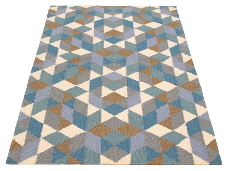 Vintage Hand Woven Area Rug 5'2" x 8'0" Traditional Wool Oriental Carpet gallery