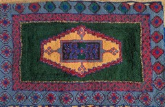 Rug Victorian Pearl McGown 1920’s 24×36 Rughooking Unfinished #693 Mass.