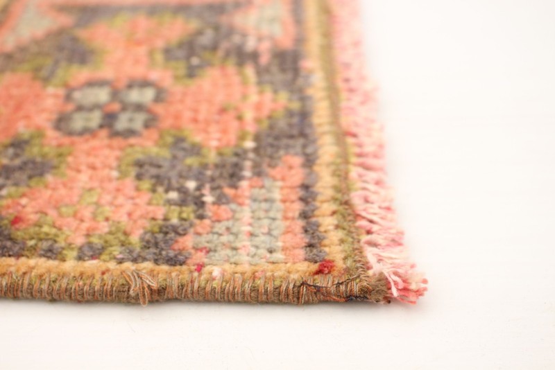 Vintage Hand-knotted Runner Rug 4'1" x 10'11" Traditional Oriental Wool Carpet gallery