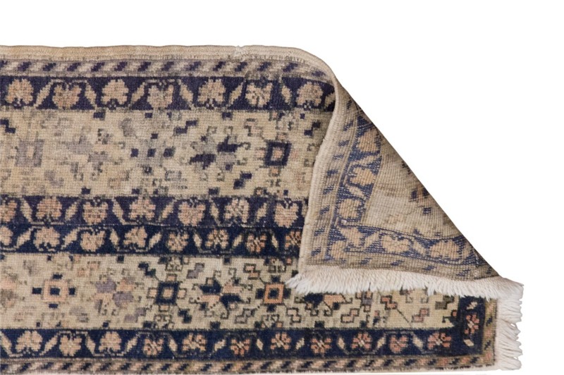 Handwoven Oushak Runner Rug 52x347 cm / 1.7×11.4 ft, 60+ Years Old gallery