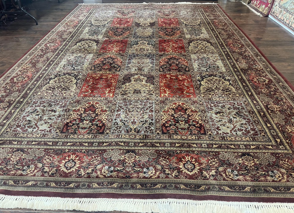 Couristan Rug 10x14 Belgium Power Loom Oriental Carpet Vintage Multicolor Panel