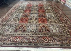 Couristan Rug 10×14 Belgium Power Loom Oriental Carpet Vintage Multicolor Panel