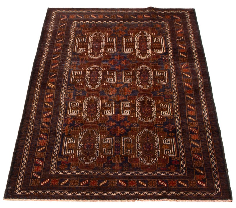 Traditional Vintage Hand-Knotted Oriental Carpet 3'7" x 6'7" Wool Area Rug gallery