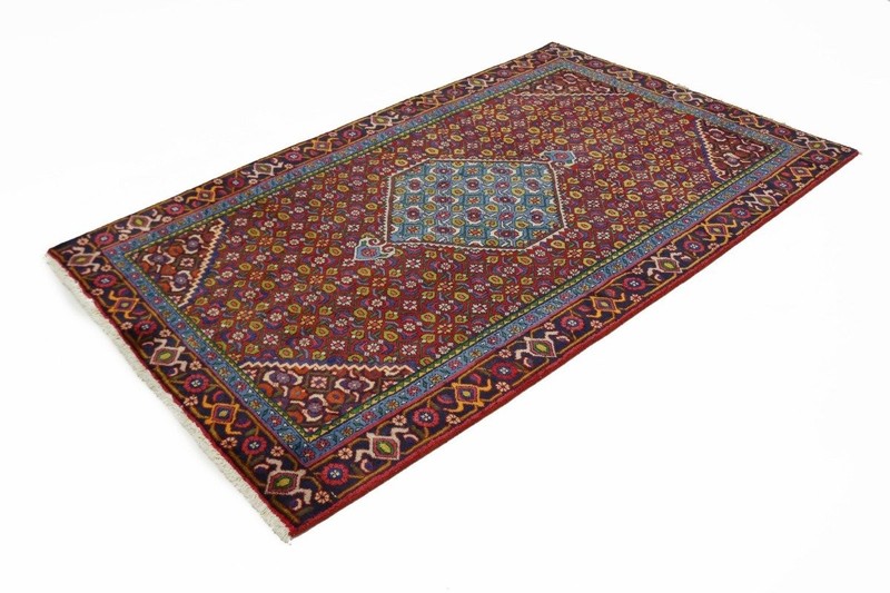 One-of-a-Kind Hand-Knotted Vintage Tribal Oriental Rug Décor Carpet 4X7 ft gallery