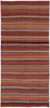 Vintage Hand Woven Area Rug 4'8" x 11'1" Traditional Wool Oriental Carpet gallery