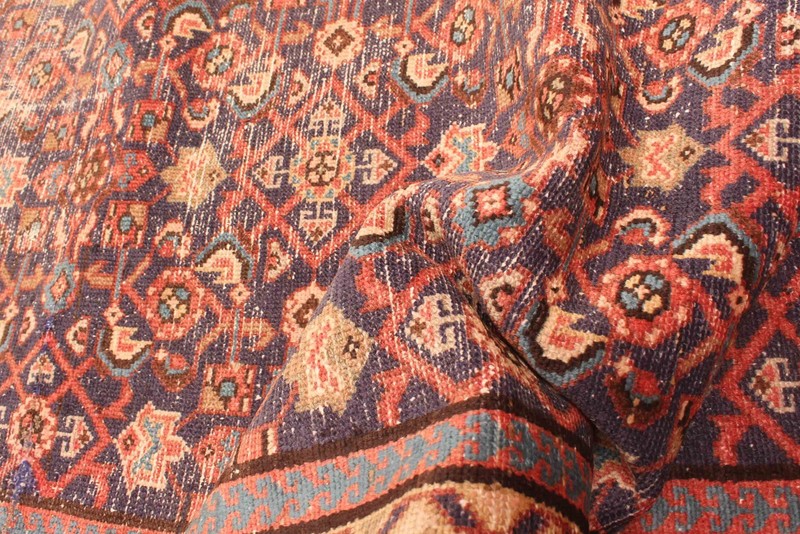 2'11" x 10'4" Vintage Hand-knotted Runner Rug Traditional Oriental Wool Carpet gallery