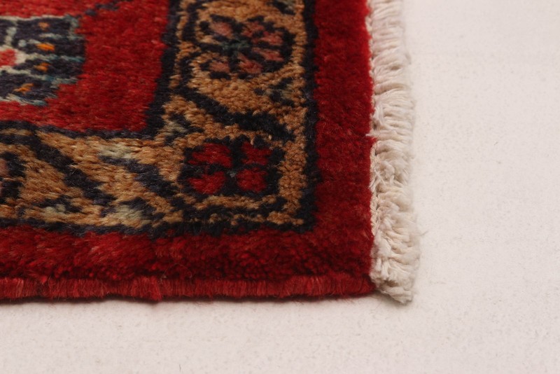 Vintage Hand-Knotted Area Rug 4'3" x 6'7" Traditional Wool Carpet gallery