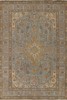 Handmade Over-dyed Distressed Area Rug 8x11 Ft Oriental Medallion Wool Carpet gallery