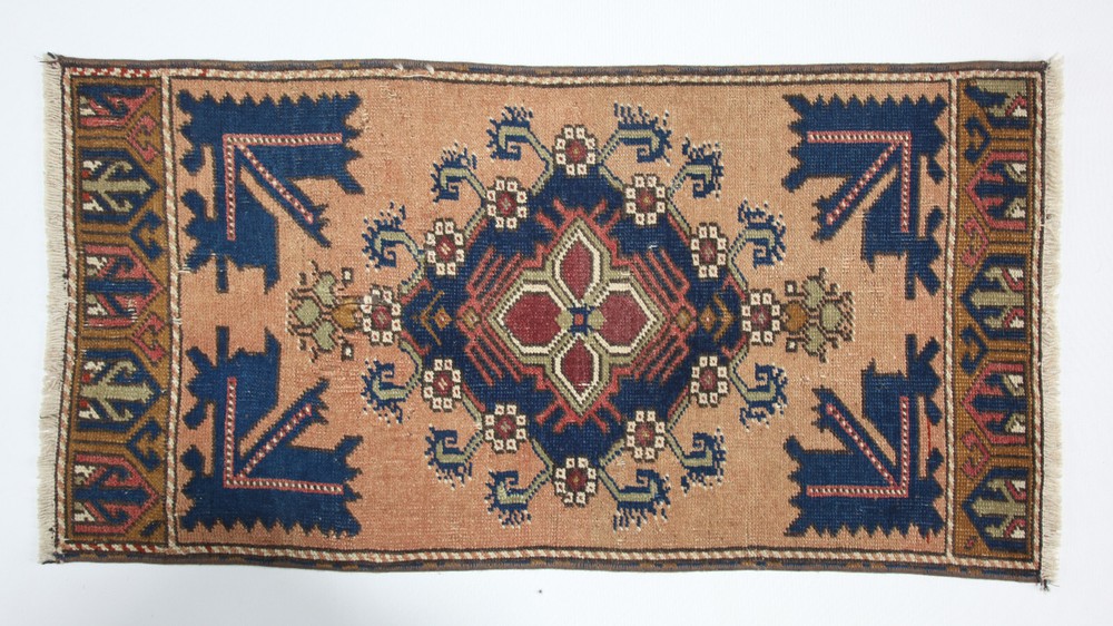 18x39 in rug,Decorative rugs,vintage rugs,rectangle rugs,Area rug, door mat rug
