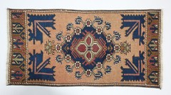 18×39 in rug,Decorative rugs,vintage rugs,rectangle rugs,Area rug, door mat rug