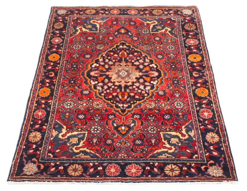 Vintage Traditional Hand-Knotted Area Rug 4'2" x 6'8" Oriental Wool Carpet gallery