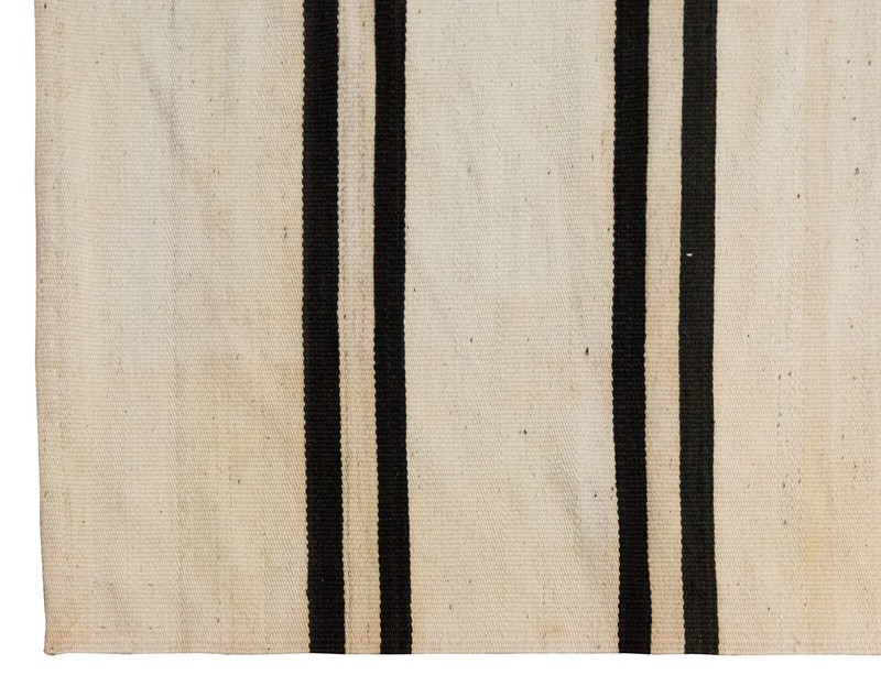 Vintage Minimal Kilim Rug,Striped Kilim Rug,Turkish Kilim Rug, 4'8 x 6'11 ft gallery