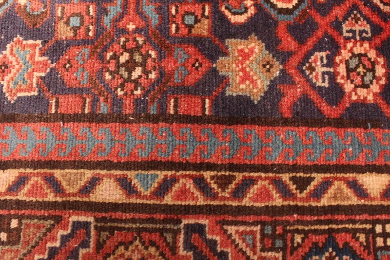 2'11" x 10'4" Vintage Hand-knotted Runner Rug Traditional Oriental Wool Carpet gallery