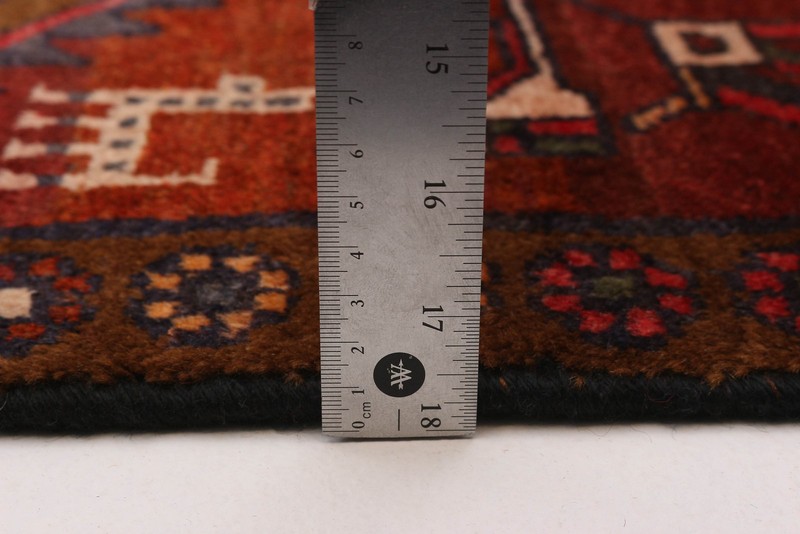Vintage Hand-knotted Runner Rug 3'5" x 10'0" Traditional Oriental Wool Carpet gallery
