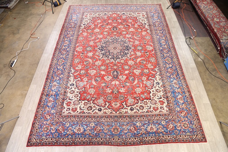Traditional Antique Large Area Rug 11x16 Ft Handmade Vegetable Dye Wool Carpet gallery