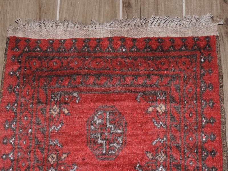 3x2ft. Handmade Bokharra Wool Rug gallery