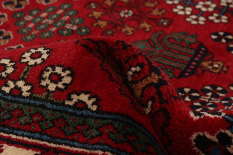 Vintage Hand-knotted Runner Rug 3'10" x 12'10" Traditional Oriental Wool Carpet gallery