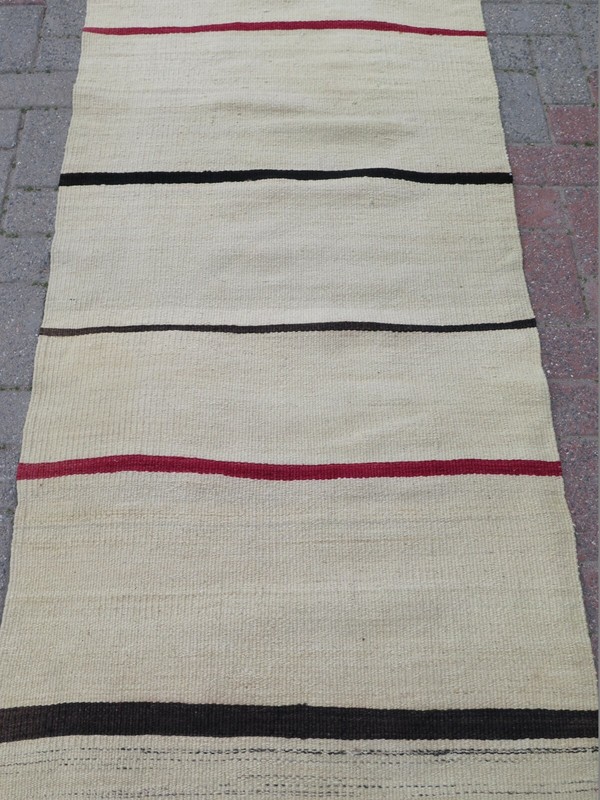 Aisle Long Rug, Vintage Turkish Kilim Runner, Carpet Runner Hallway Rug 32"x105" gallery