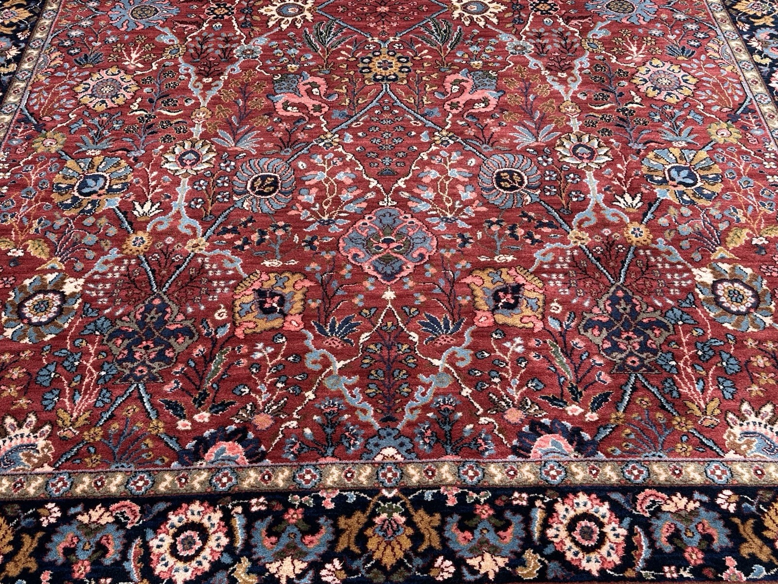 AUTHENTIC MINT KARASTAN ISPAHAN RUG 8.8x12 PATTERN #766 ROOM SIZE_WE HAVE MORE gallery