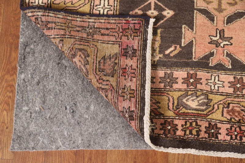 Geometric Traditional Muted 11 ft. Runner Rug 4x11 Wool Handmade Carpet gallery