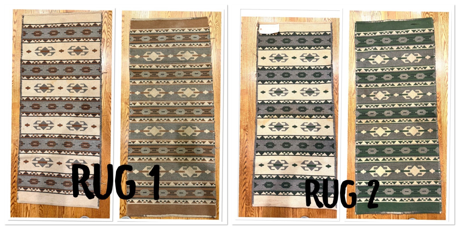 Danish Kilim 2 - 1948 Rollakan Runner Estate fresh mid century modern as is gallery