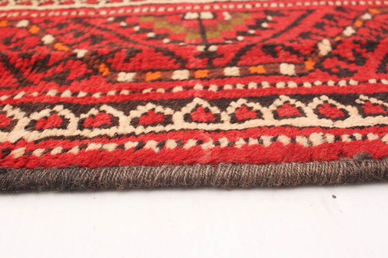 Traditional Vintage Hand-Knotted Area Rug 4'11" x 9'10" Oriental Wool Carpet gallery