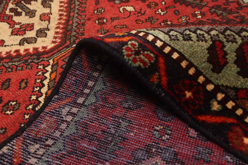 3'1" x 9'10" Vintage Hand-knotted Runner Rug Traditional Oriental Wool Carpet gallery