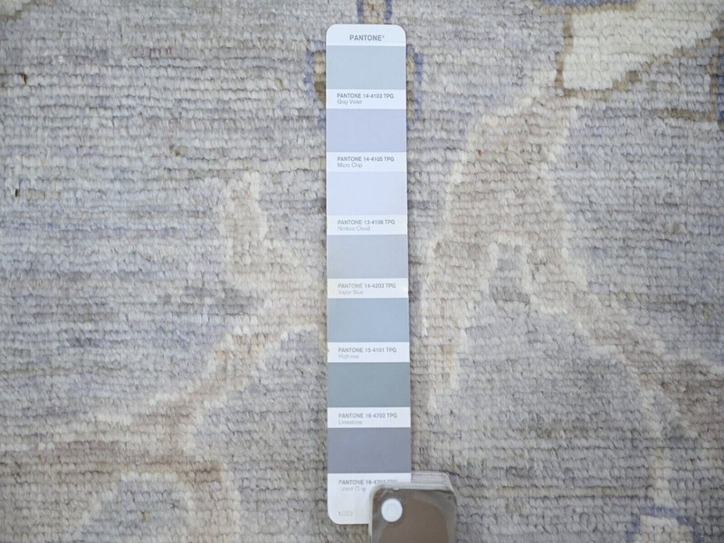 12' x 15'6" exquisite,Vegetable Dyes,Hand Knotted,Angora,Soft Wool Oushak Rug gallery
