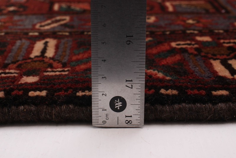 3'6" x 9'4" Vintage Hand-knotted Runner Rug Traditional Oriental Wool Carpet gallery