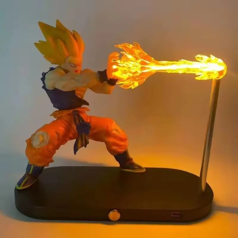 In-Stock Dragon Ball Vegeta Saiyan Goku Magnetic Night Light Desktop Decorative gallery