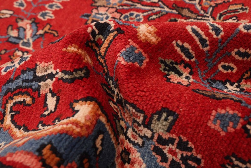 Vintage 8'4" x 11'10" Traditional Hand Knotted Vegetable Dye Wool Area Rug gallery