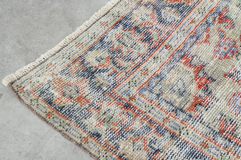5x8 ft rug, antique turkish carpet vintage oushak rug hand-knotted small rug,426 gallery