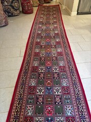 20×3 HANDMADE NEW RUG. CARPET . HAND MADE NEVER USED 0 WOOL