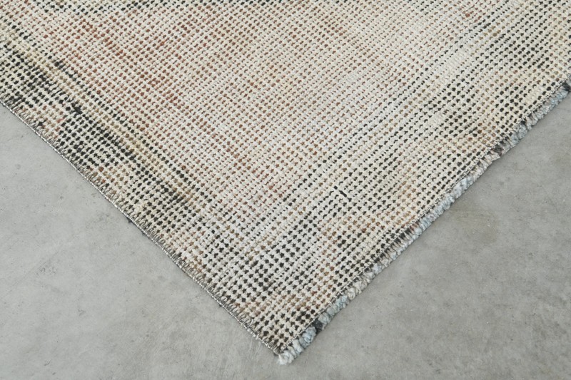 3x7 runner, small turkish rug, hand-knotted vintage oushak rug wool carpet,313 gallery