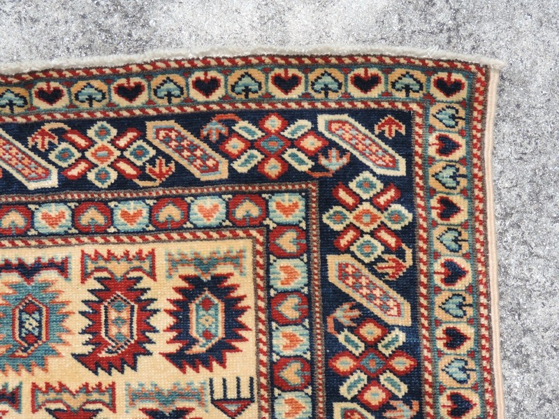 3x8ft. Beautiful Geometric Shirvan Wool Runner gallery