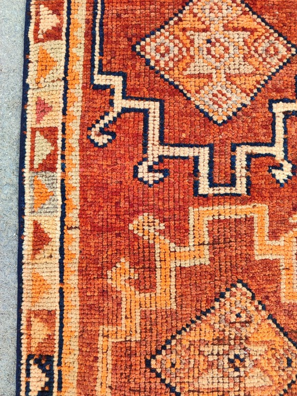 2.7 x 14 Ft Antique rug Colorful, Turkish runner 3x14 vintage, Herki rug Tribal gallery