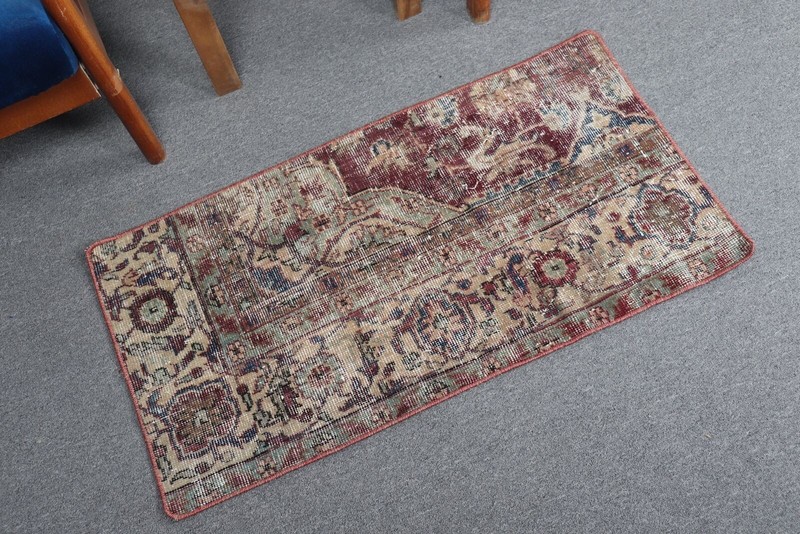 Moroccan Rug, 1.7x3.2 ft Small Rugs, Turkish Rug, Anatolian Rug, Vintage Rug gallery