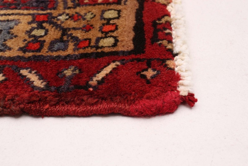 3'5" x 13'0" Vintage Hand-knotted Runner Rug Traditional Oriental Wool Carpet gallery