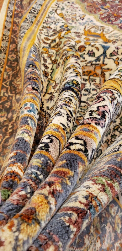 6x9ft Turkish Handknotted Carpet |Exquisite Cr1930-1939s Antique Wool Pile Rug gallery