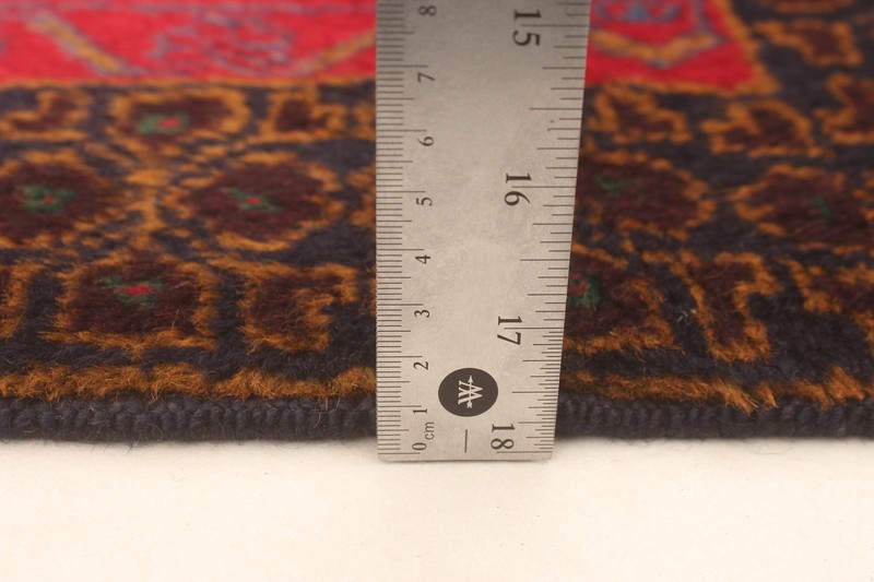 Vintage Hand-Knotted Area Rug 3'7" x 6'5" Traditional Oriental Wool Carpet gallery